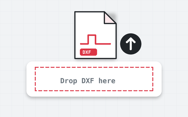 قدم 1: آپلود DXF